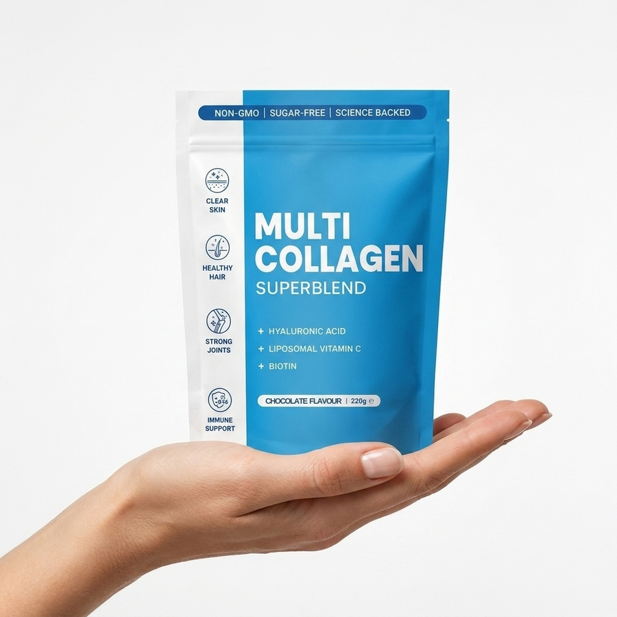 Multi Collagen Superblend – Sachet de 220 g, goût chocolat